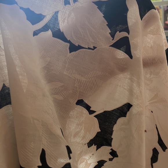 Vintage floral short sleeve button down shirt - Picture 6 of 6